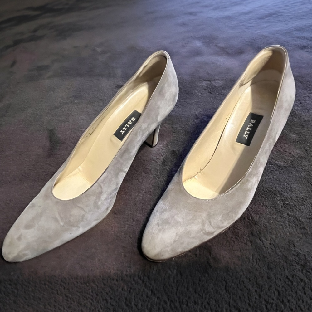 Bally Suede High Heel Shoes